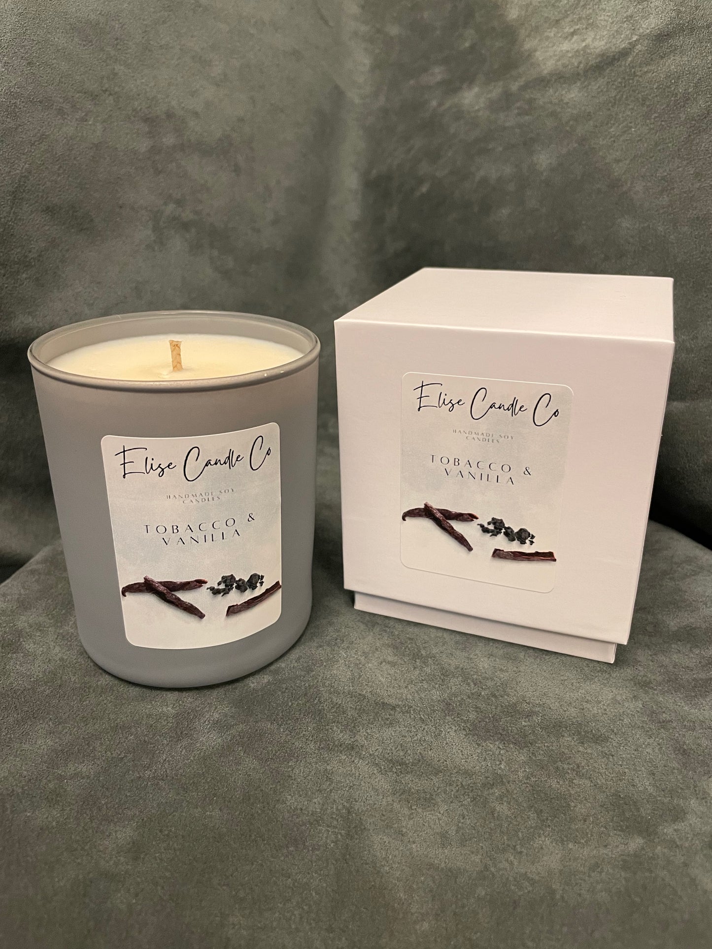 Tobacco & Vanilla Scented 30cl Candle