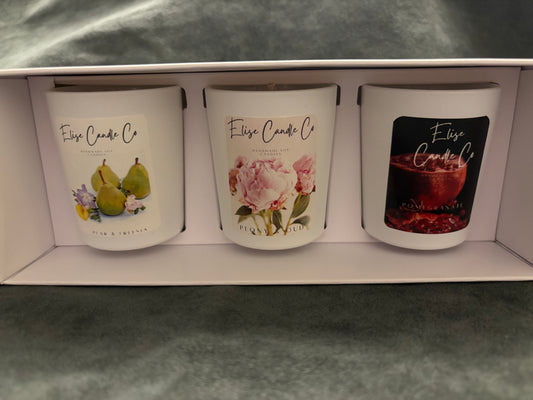 Floral Scents Votive Candle x3 Gift Set